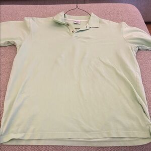 Columbia Men's Light Green Polo Shirt